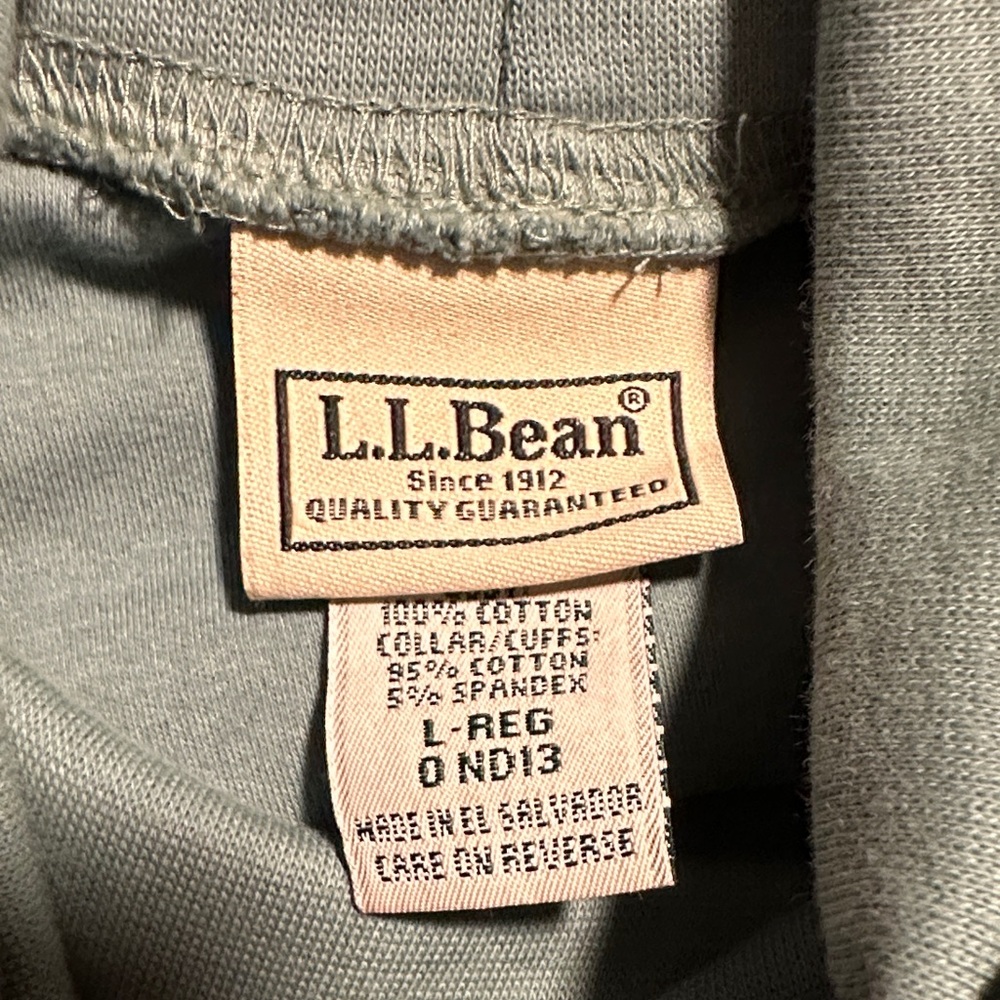 L.L. Bean Seafoam‎ Turtleneck Top - Picture 6 of 6